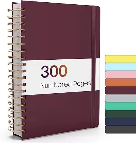 Spiral journal notebook